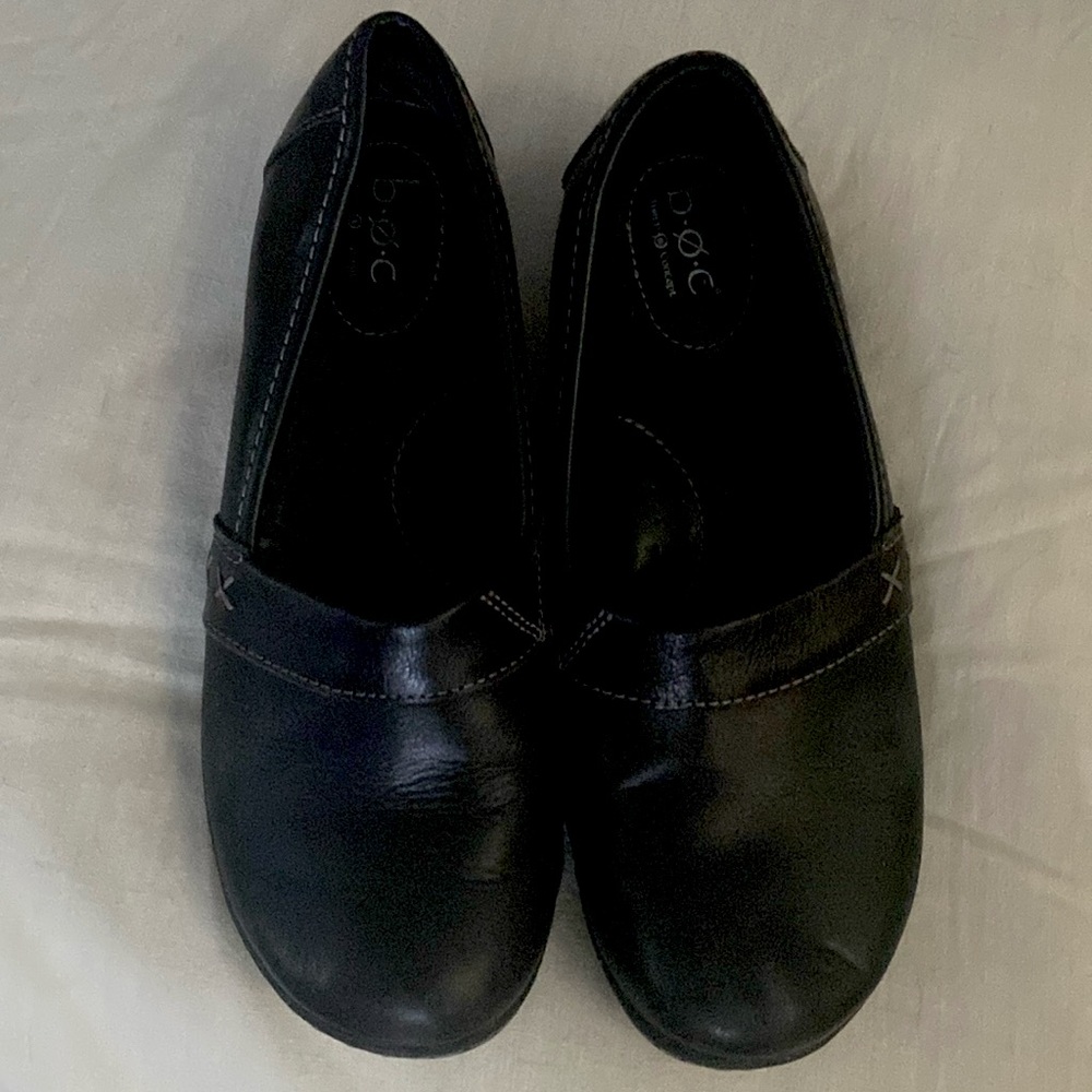 BOC black women’s leather shoes size 8M